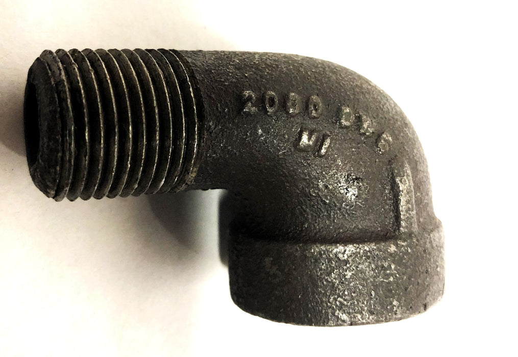 Stockham 2000OWG Valve Reduction Elbow Malleable Iron AAR1/2 300-S NOS