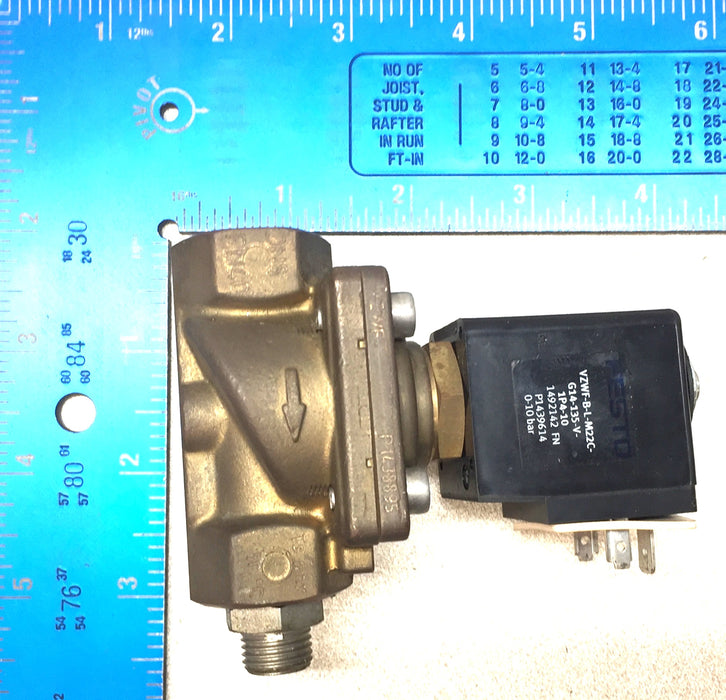 Festo 24VDC/11W Solenoid Valve VACS-H1P-A1-1 (VZWFBLM22CG14135V1P410) USED