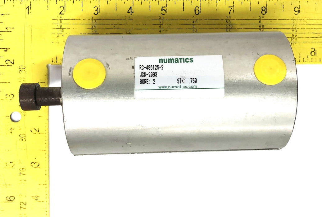 Numatics RC-486125-2 Compact Air Cylinder WCN-2093 NOS