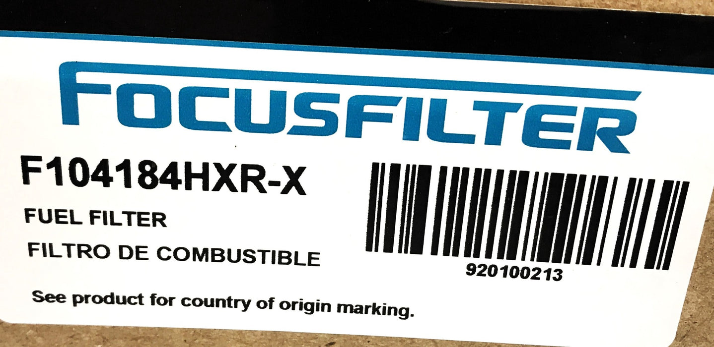 FocusFilter Fuel Filter F104184HXR-X (4040481C1) NOS