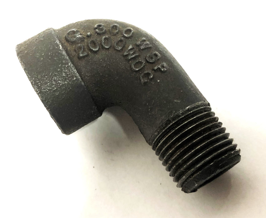 Unbranded G-300WSP 2000WOG Valve Reduction Elbow Malleable Iron AAR1/2 NOS