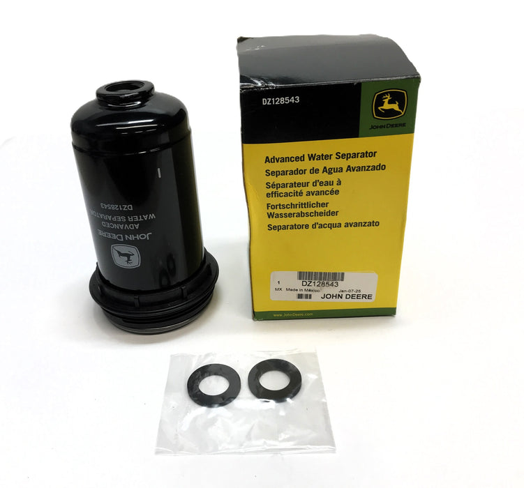 John Deere Advanced Water Separator Fuel Filter DZ128543 NOS