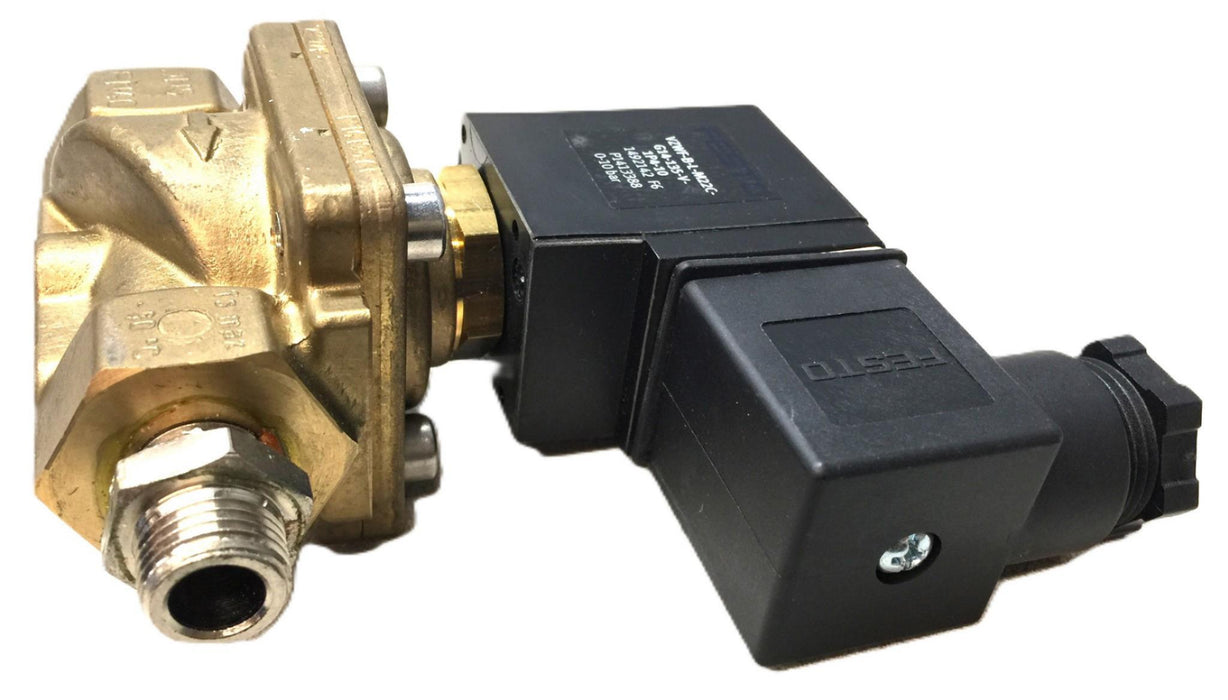 Festo 24VDC/11W Solenoid Valve Assembly VACS-H1P-A1-1(VZWFBLM22CG14135V1P410)NOS