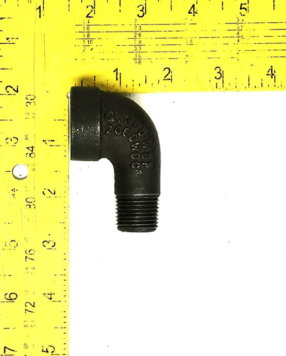 Unbranded G-300WSP 2000WOG Valve Reduction Elbow Malleable Iron AAR1/2 NOS