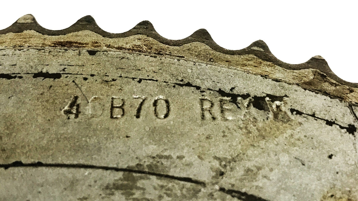 Martin 70-Tooth Roller Chain Sprocket 40B70 USED