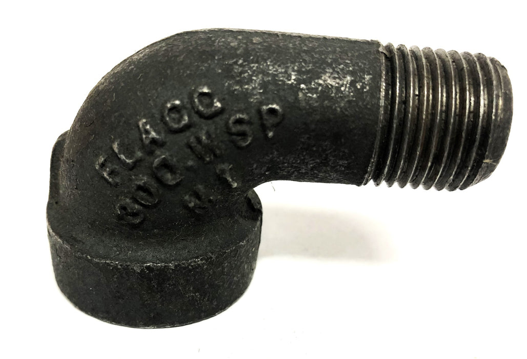 Flagg 300WSP Valve Reduction Elbow Malleable Iron AAR1/2 NOS