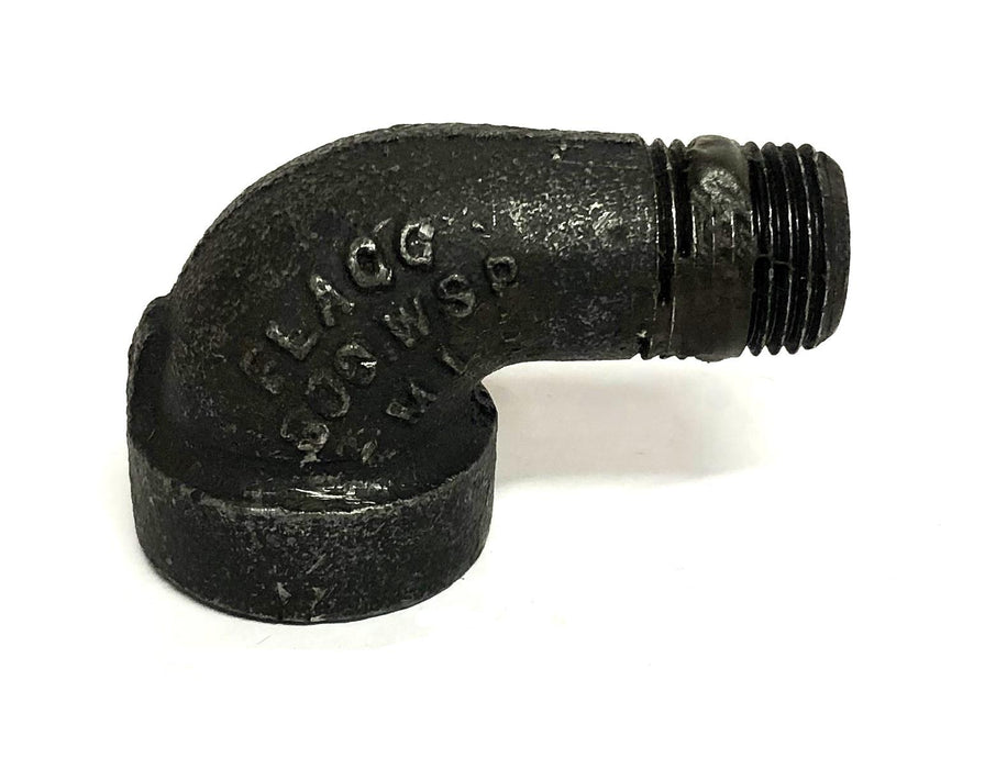 Flagg 300WSP Valve Reduction Elbow Malleable Iron AAR1/2 USED