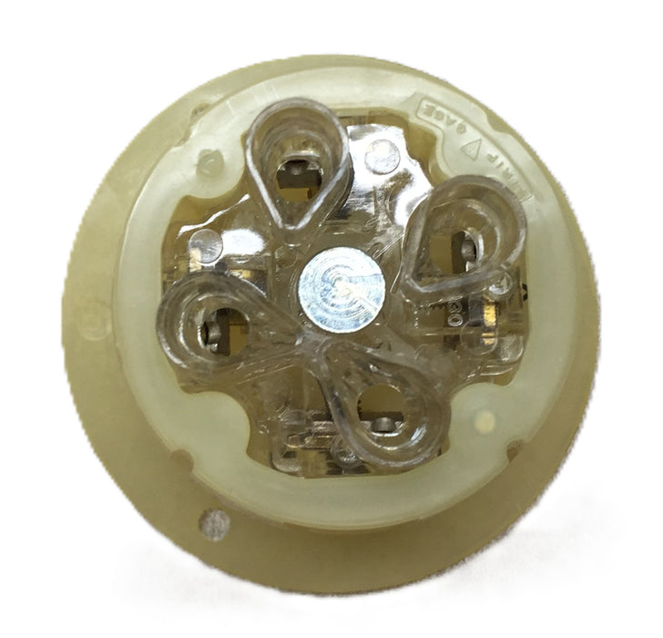 Hubbell 20A/120/208VAC 4-Pole/Wire Nylon Casing Twist-Lock Flanged Inlet 7408-C