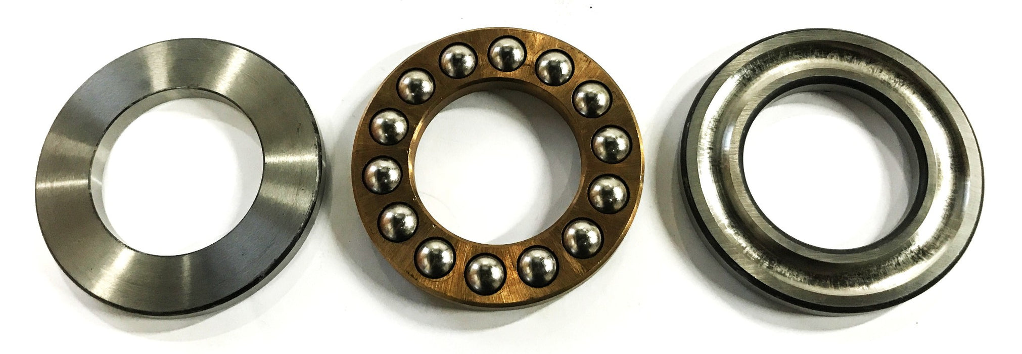Unbranded 3-Piece 14-Ball Bronze Cage Ball Bearing NOS