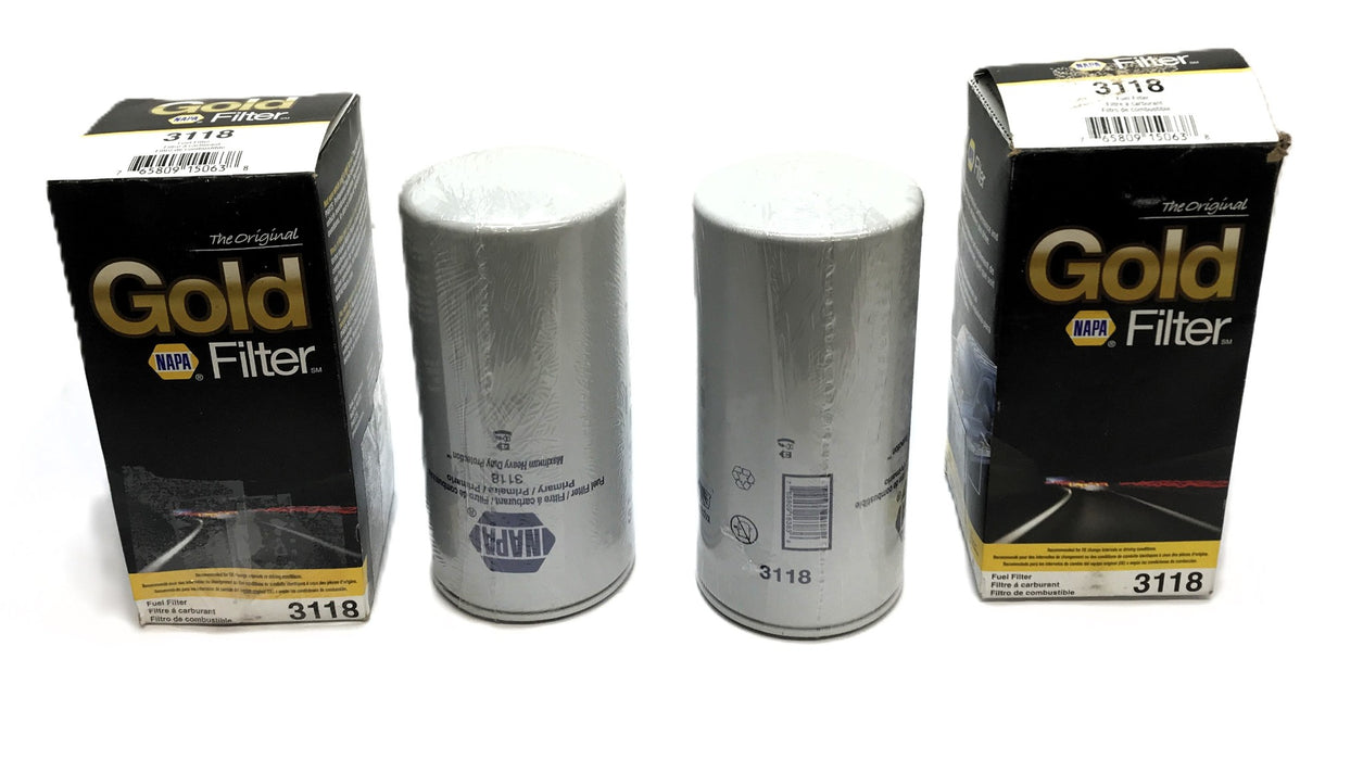 Napa Gold Fuel Filter 3118 [Lot of 2] NOS