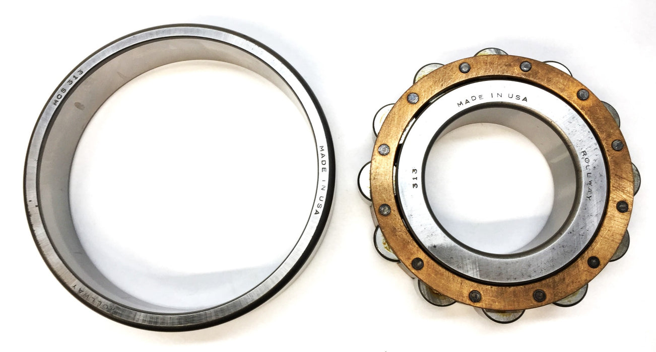 Rollway Cylindrical Roller Ball Bearing Assembly MCS313 (313) NOS