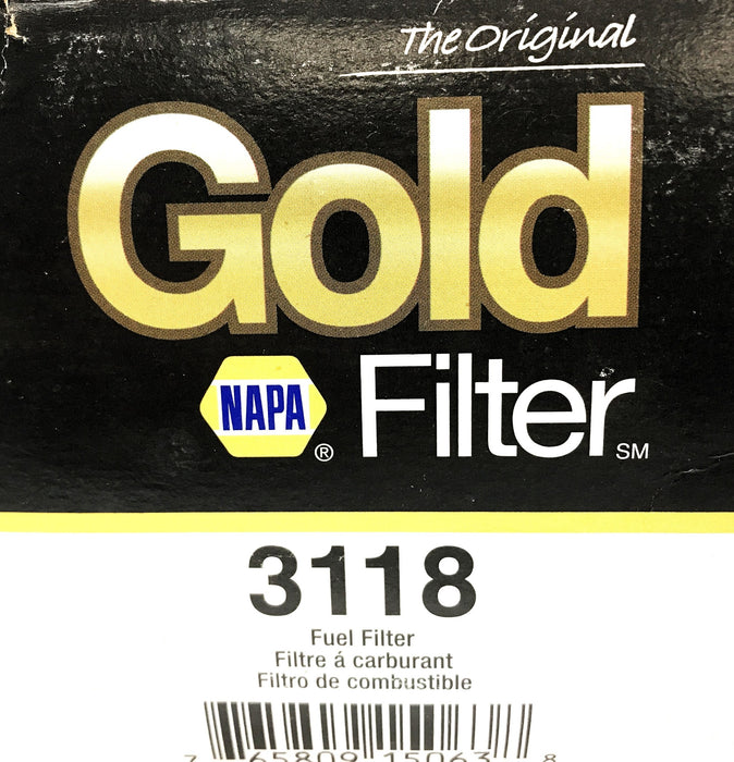 Napa Gold Fuel Filter 3118 [Lot of 2] NOS