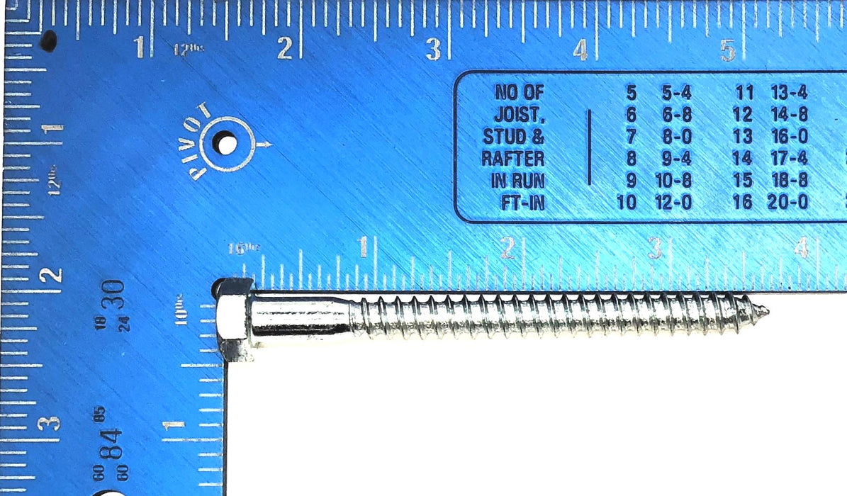 CYI 5/16" x 3-1/2" Hex Head Lag Bolt Screw [Lot of 26] NOS