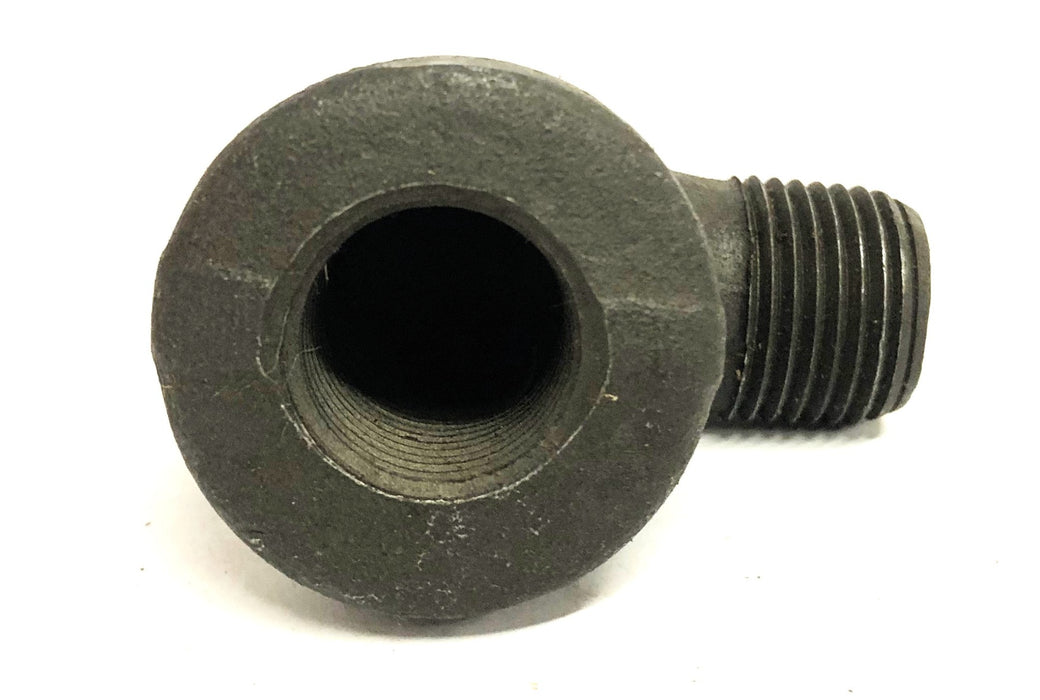 Vogt 1/2 Inch Valve Reduction Elbow Forged ADI 3000-A105 (SER1800) NOS