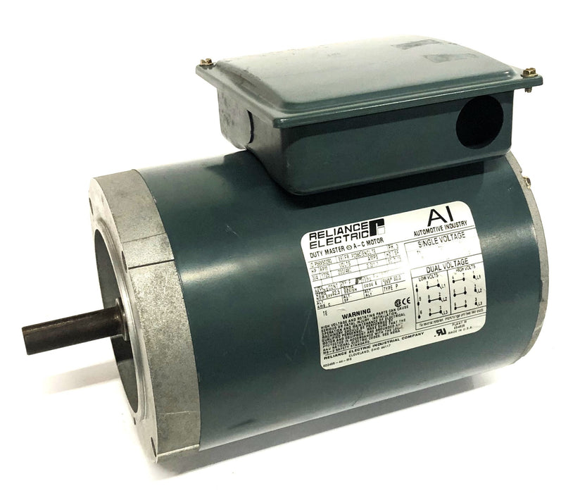 Reliance Electric 230/460V 60H 1725RPM 3/4HP Duty Master AC Motor P56X5029G USED