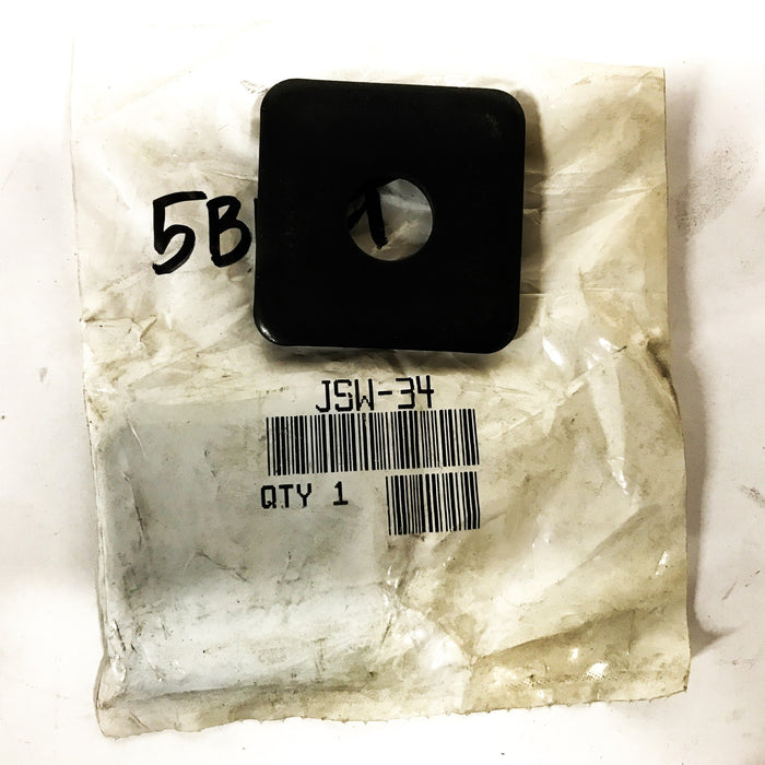 Jergens 2 inch Rectangular Flat Washer JSW-34 [Lot of 5] NOS