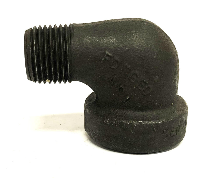 Vogt 1/2 Inch Valve Reduction Elbow Forged ADI 3000-A105 (SER1800) NOS