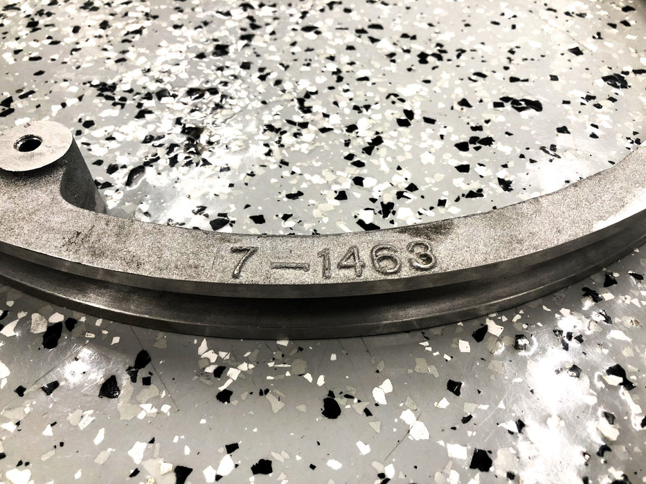 Unbranded Approx 16.25" ID x 18" OD x 1.192" Thick Aluminum Snap Ring 7-1463 NOS
