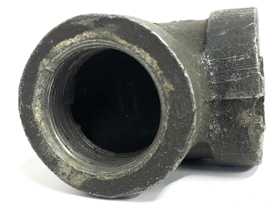 Unbranded 90 DEG Reduction Elbow Malleable Iron G.300WSP 1500WOG AAR1-1/2 USED