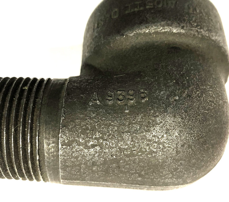 Bonney 1 Inch 3000 A105III D431 Valve Reduction Elbow A9396 NOS