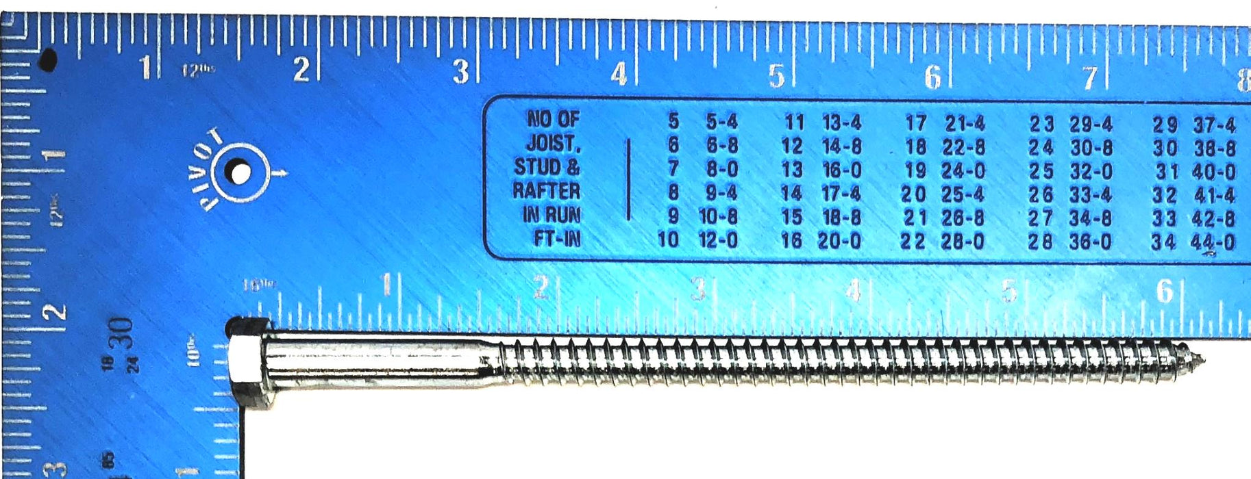 CYI 5/16" x 6" Hex Head Lag Bolt Screw [Lot of 46] NOS