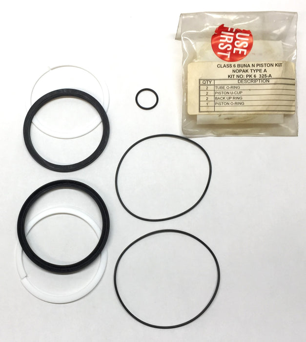 Nopak Class 5 Buna N Piston Seal Kit PK6325-A NOS