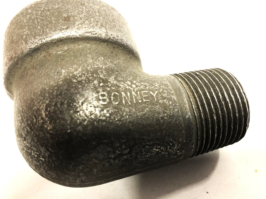 Bonney 1 Inch 3000 A105III D431 Valve Reduction Elbow A9396 NOS