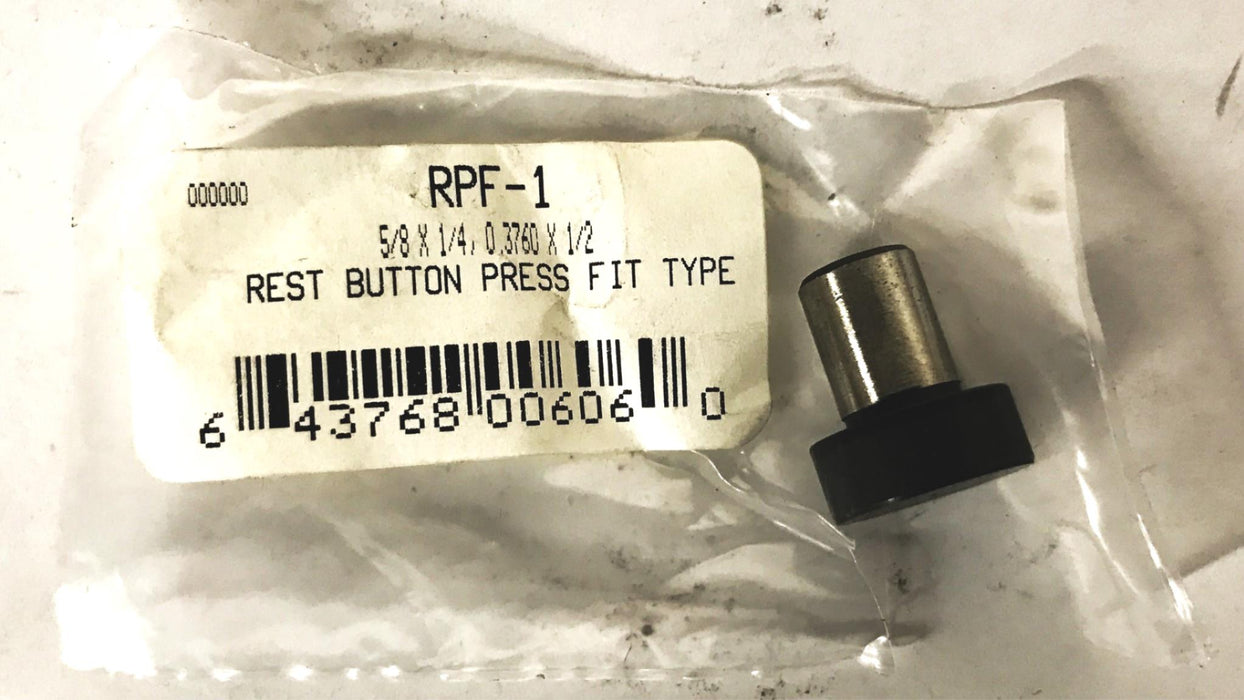 Unbranded Rest Button Press Fit Type RPF-1 [Lot of 17] NOS