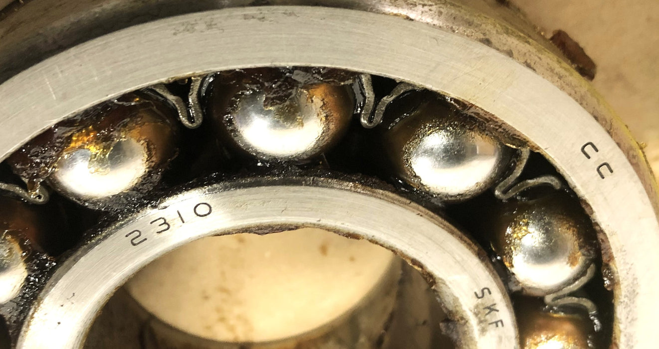 SKF Self-Aligning Double-Row Ball Bearing With Oil Ring 2310 YC/CC NW10 NOS