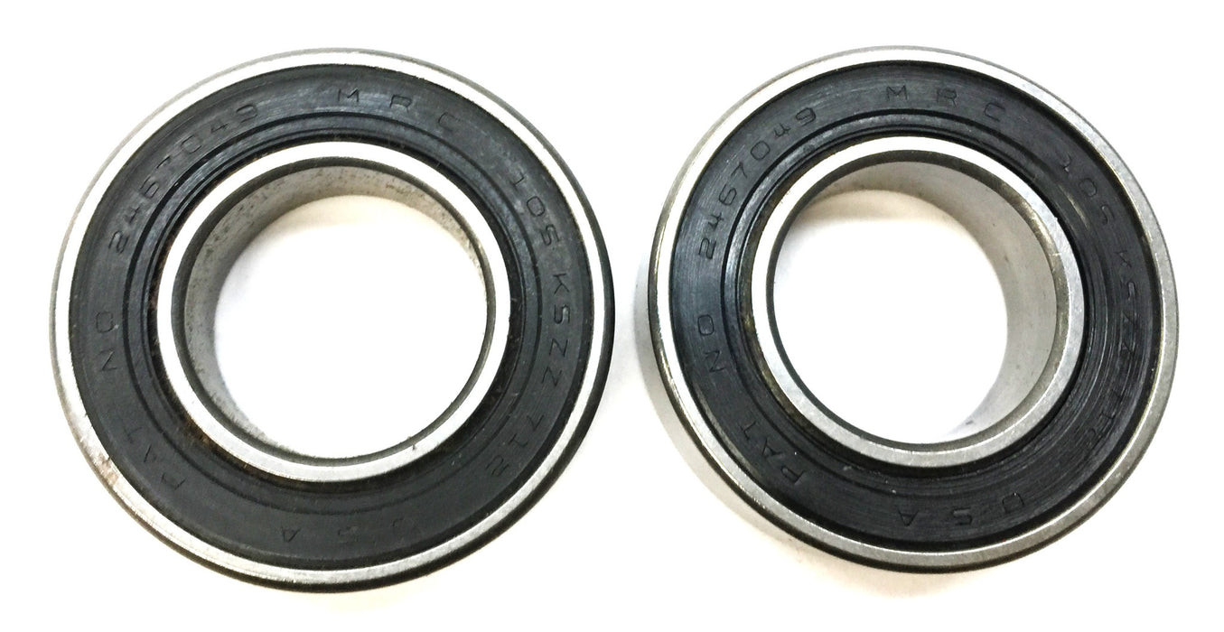 MRC Cylindrical Rubber Seal Roller Bearing 105KSZZ [Lot of 2] NOS