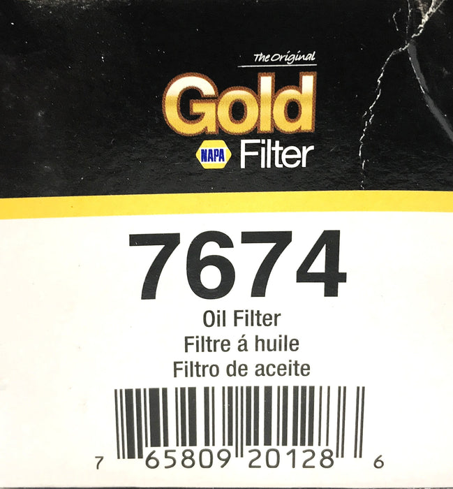 Napa Gold Oil Filter 7674 [Lot of 2] NOS