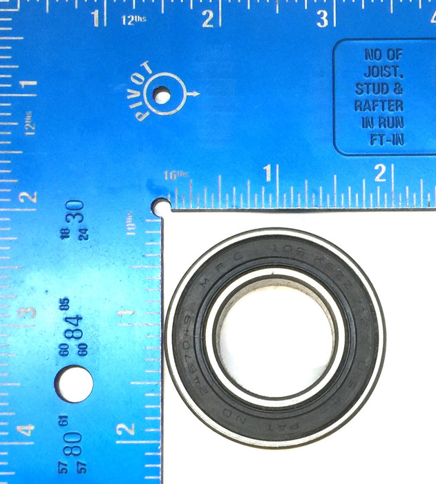 MRC Cylindrical Rubber Seal Roller Bearing 105KSZZ [Lot of 2] NOS