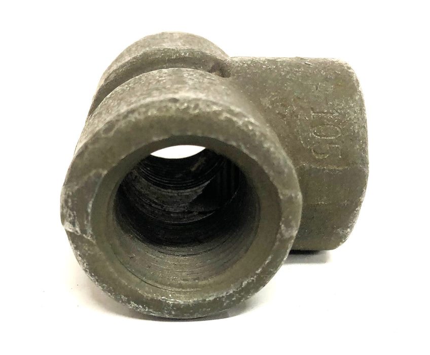 Unbranded 3/4 Inch 2000 A-105 Valve Reduction Tee M254 NOS