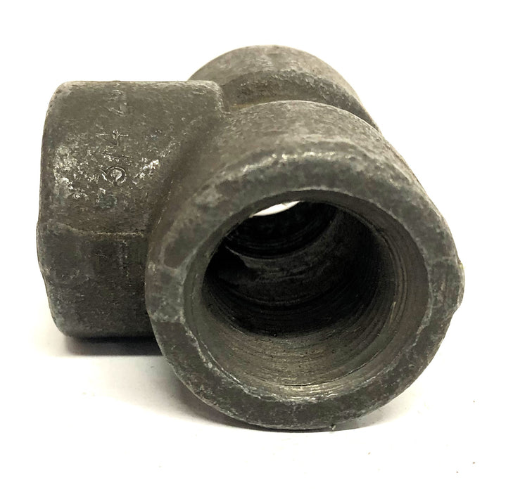 Unbranded 3/4 Inch 2000 A-105 Valve Reduction Tee M254 NOS
