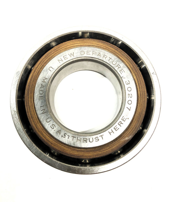 New Departure Ball Bearing Assembly 30207 NOS