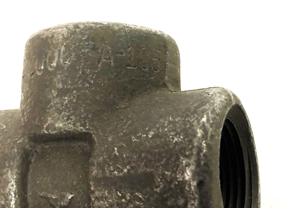 Unbranded 3/4 Inch 2000 A-105 Valve Reduction Tee M254 NOS