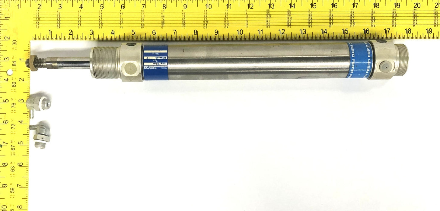 Festo Series 6 93 R MAX 10 BAR Air Cylinder DSW-40-200P NOS