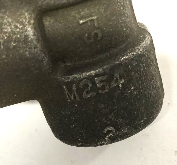 Unbranded 3/4 Inch 2000 A-105 Valve Reduction Tee M254 NOS