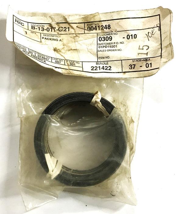 Unbranded Packing Seal Kit for Caterpillar Machines 0041248 NOS