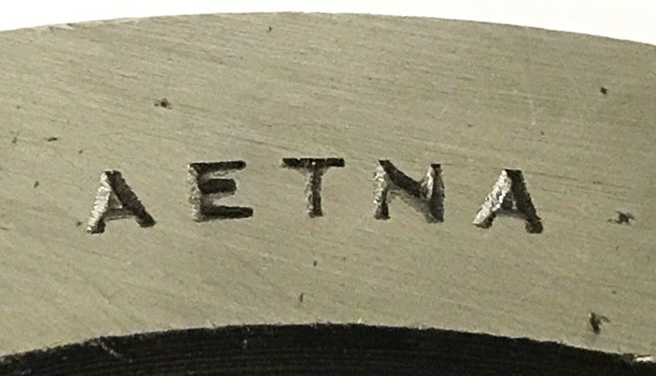 Aetna 3-Piece Single Direction Thrust Ball Bearing G-37 NOS