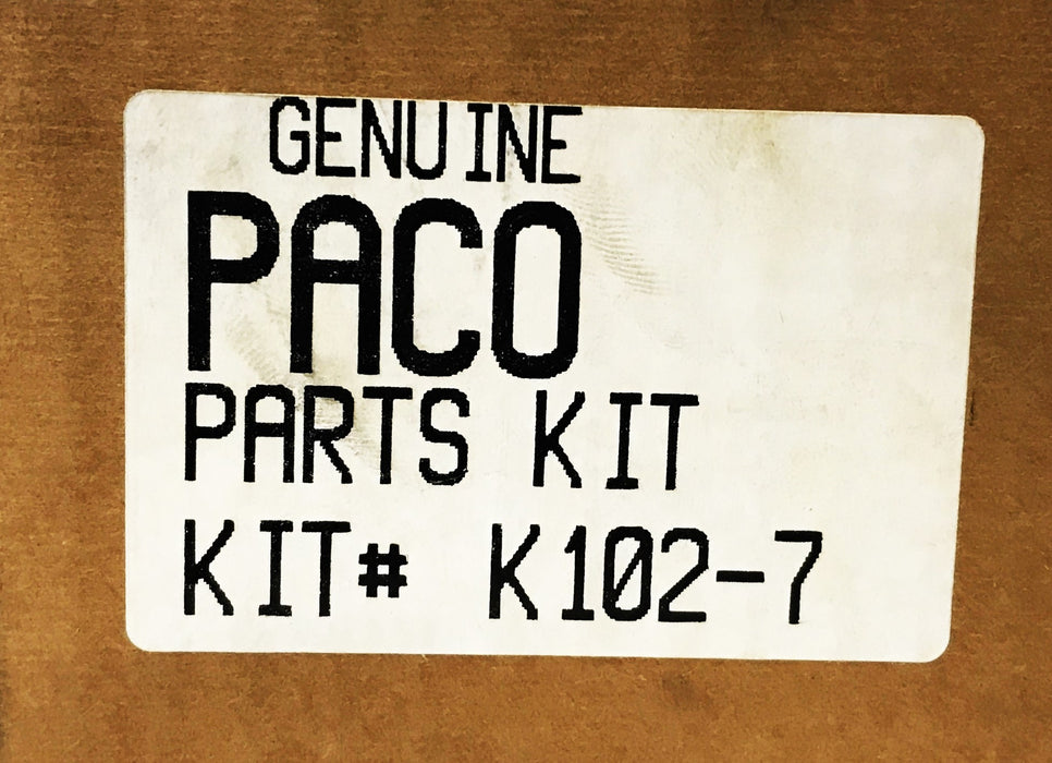 Paco Rebuild Seal and Gasket Kit (Partial Kit) K102-7 NOS