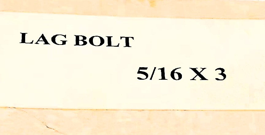 CYI 5/16" x 3" Hex Head Lag Bolt Screw [Lot of 77] NOS