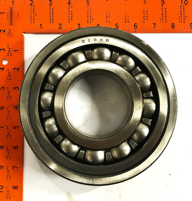Fafnir Deep Groove Ball Bearing 316WB/316S NOS