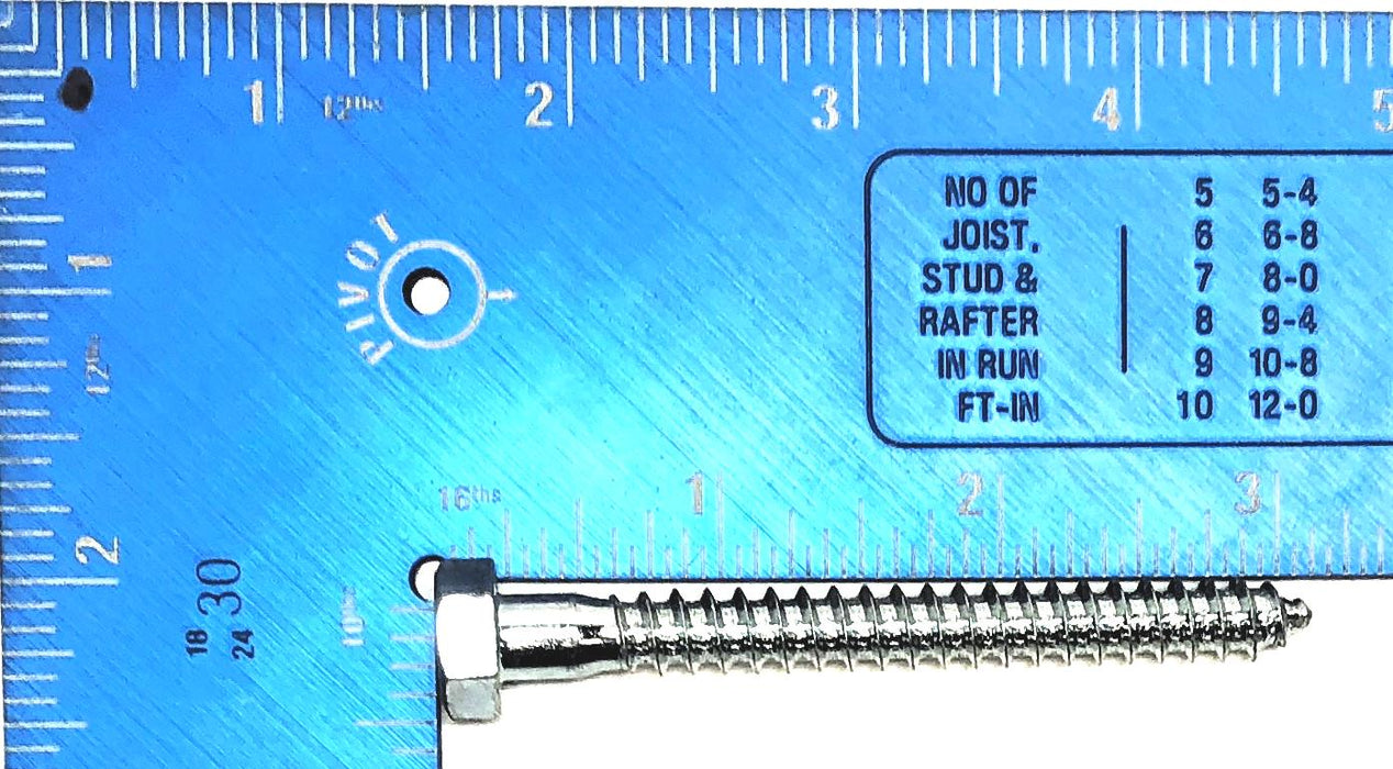 CYI 5/16" x 3" Hex Head Lag Bolt Screw [Lot of 80] NOS