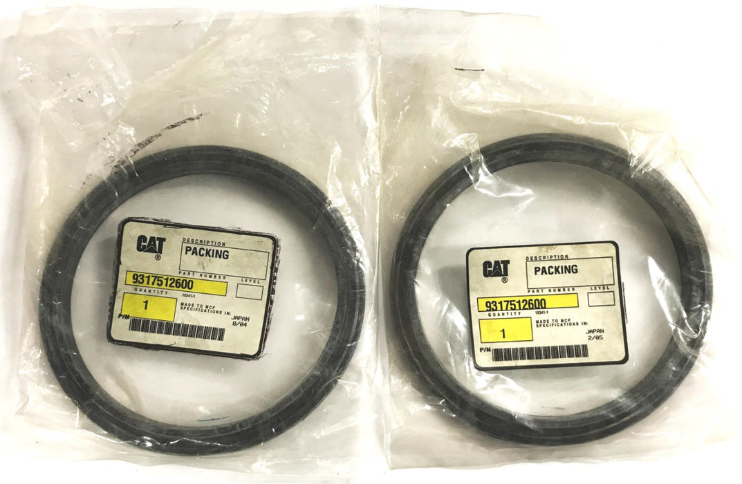 Caterpillar Packing Seal 9317512600 [Lot of 2] NOS