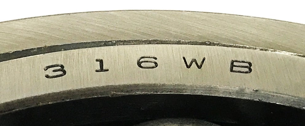 Fafnir Deep Groove Ball Bearing 316WB/316S NOS