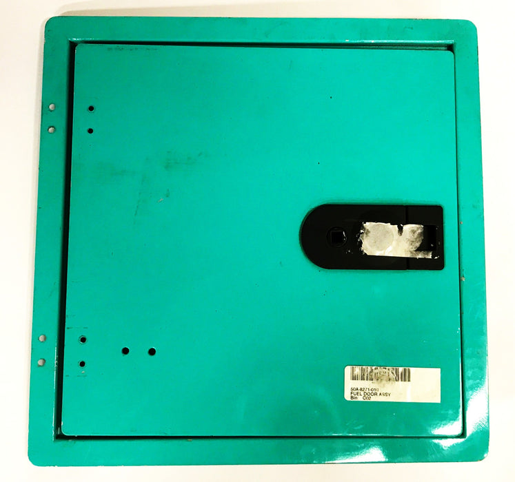Denyo DCA-25ESK Diesel Generator Fuel Door Assembly 50A-8271-010 NOS