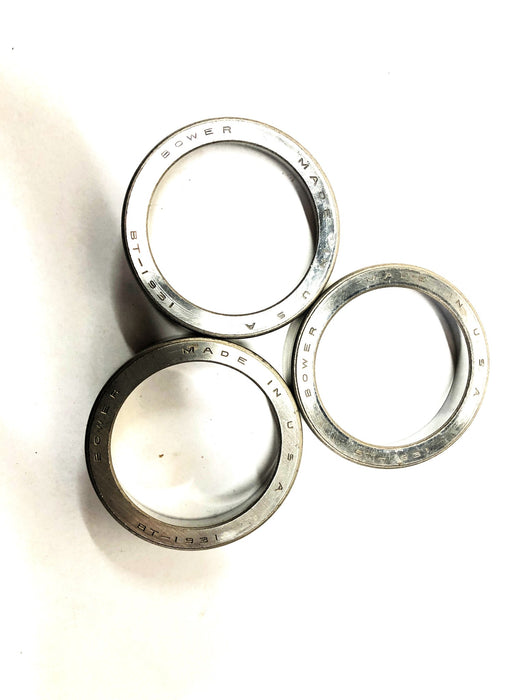 Bower Bearing Outer Race Cup BT-1931 [Lot of 3] NOS