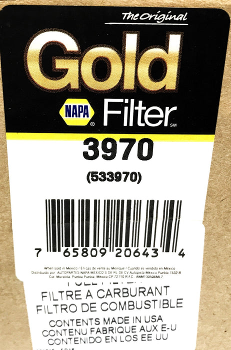 Napa Wix Fuel Filter 3970 (533970) NOS