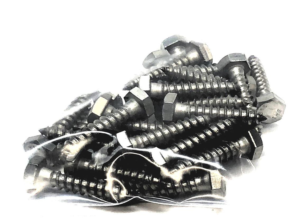 THE 1/4" x 1-1/4" Hex Head Lag Bolt Screw [Lot of 26] NOS